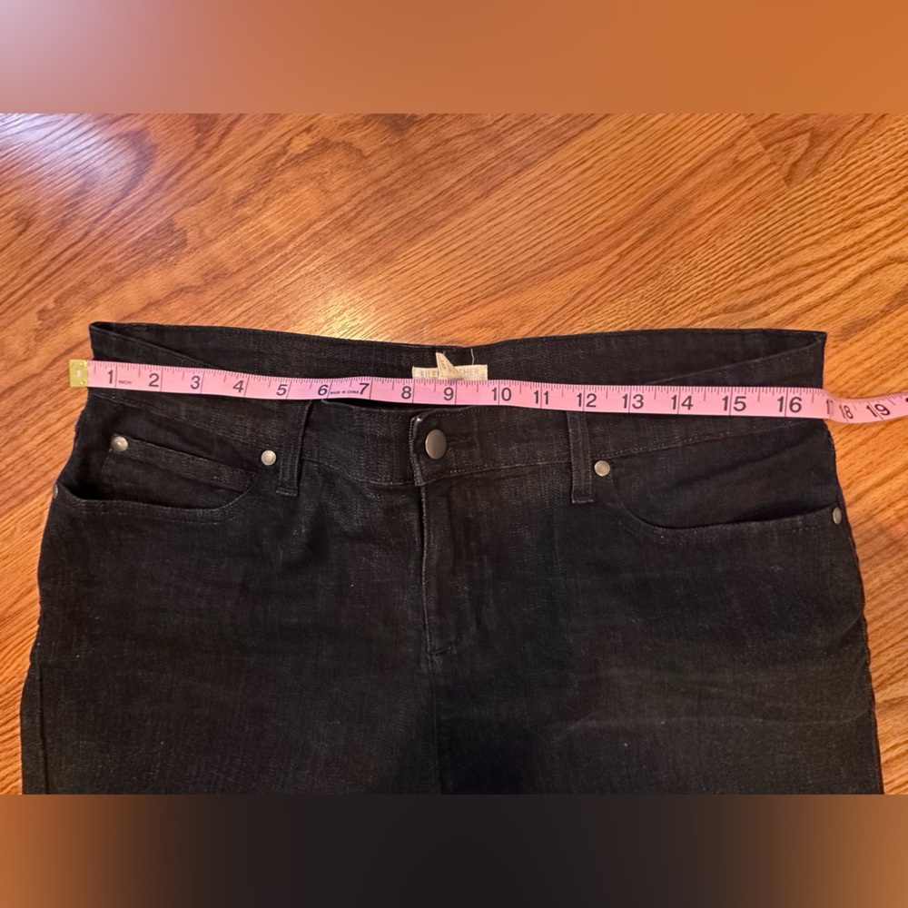 Eileen Fisher Size 14P Black Women's Jeans. - Picture 3 of 5
